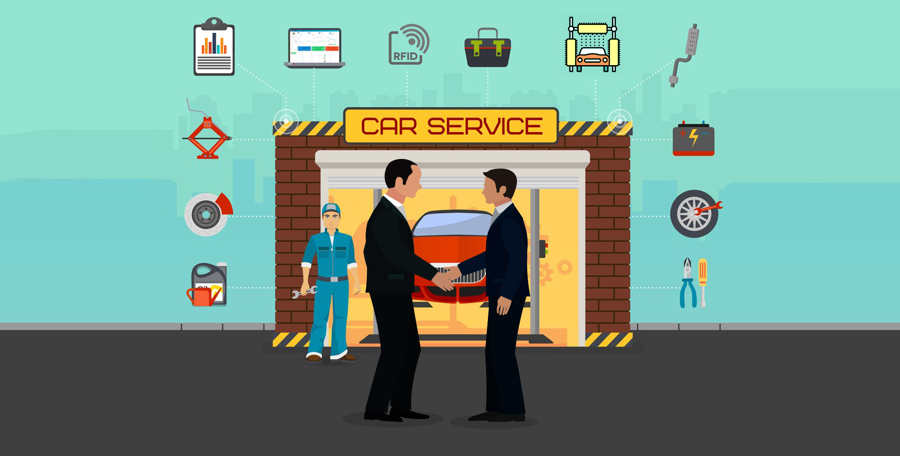 Improve Customer Experience in Auto Service industry with RFID