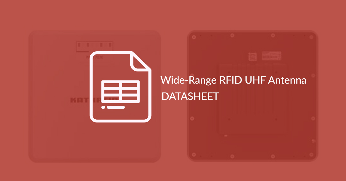 Wide-Range RFID UHF Antenna WRA 7070 Family Data Sheet