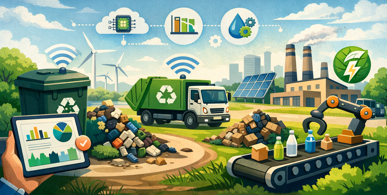 How IoT Supports Waste Reduction and Resource Efficiency