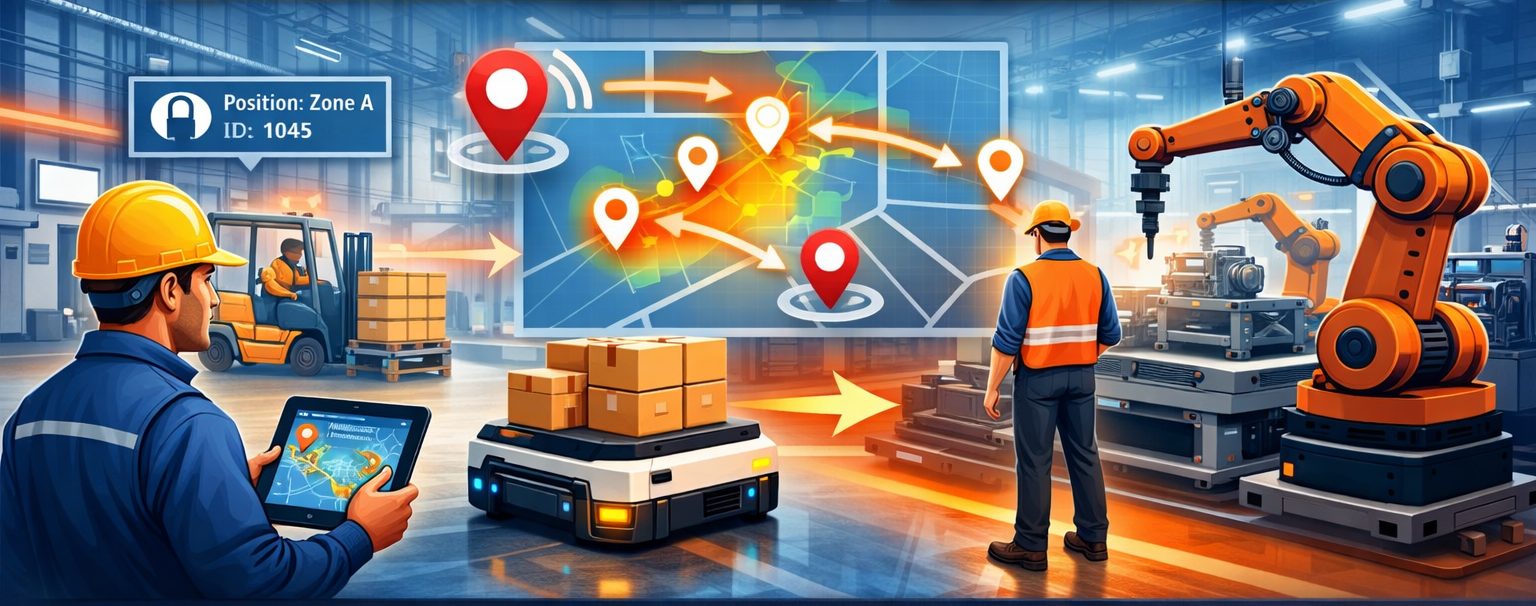 How Manufacturing Facilities Use Real-Time Location Systems (RTLS)