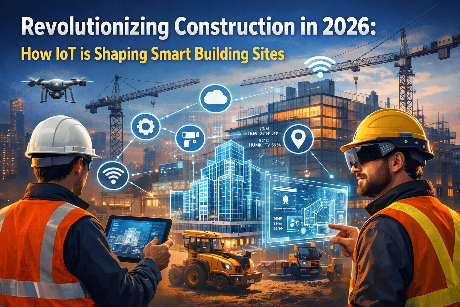Revolutionizing Construction in 2026: How IoT is Shaping Smart Building Sites